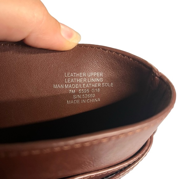 Tory Burch | Brooke Brown Leather Ankle Bootie With Strap Detailing - Picture 7 of 7